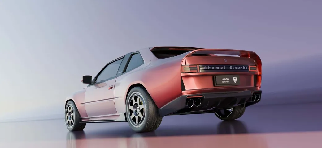 Modena Automobili svela il progetto MA-01 Maserati Biturbo Shamal