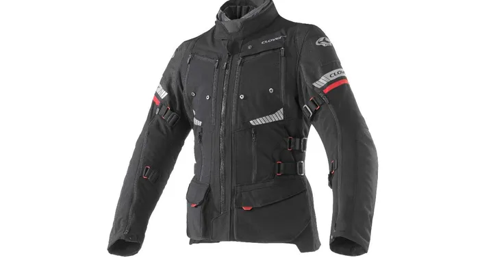 Nuova giacca moto Clover GTS-4 Airbag con tessuto impermeabile