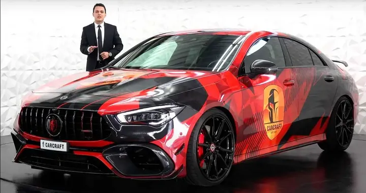 Mercedes CLA AMG 45 S, quella di CarCraft vale più di una Ferrari