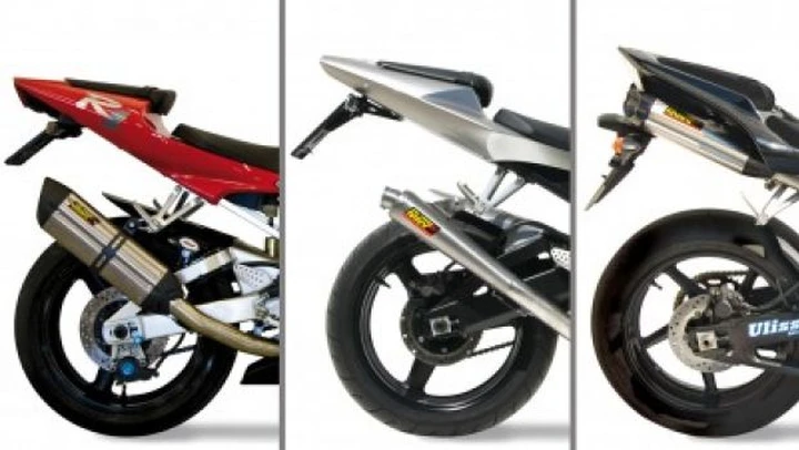 Scarichi Mivv per R1 dal MY98 al MY08