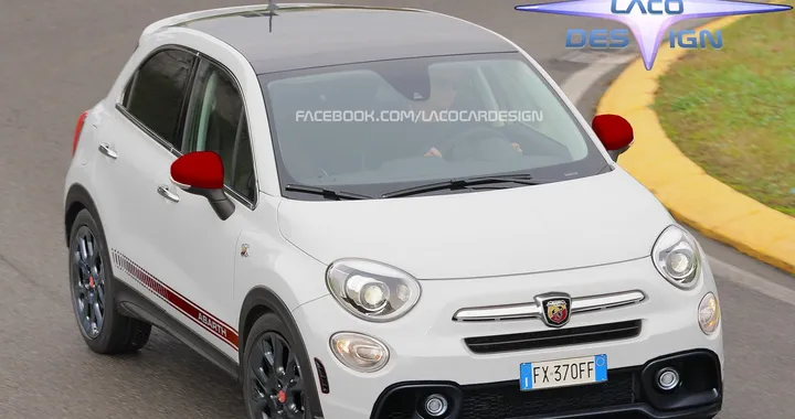 Abarth 500X: i render di un nostro lettore