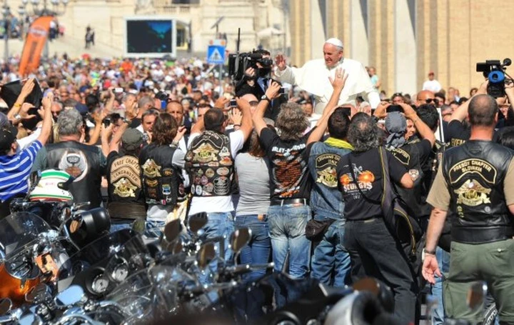 Con la benedizione di Papa Francesco si concludono le celebrazioni Harley-Davidson a Roma