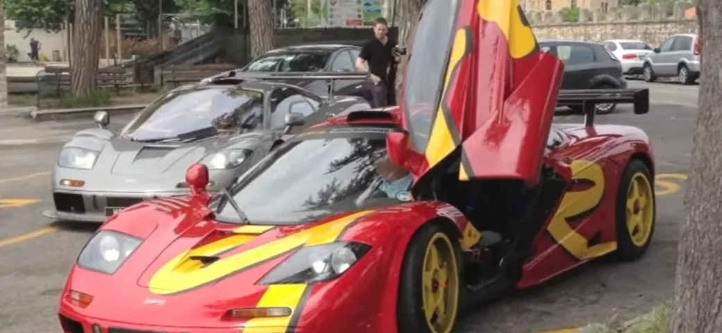 Auto dei vip: la McLaren F1 GTR di Nick Mason