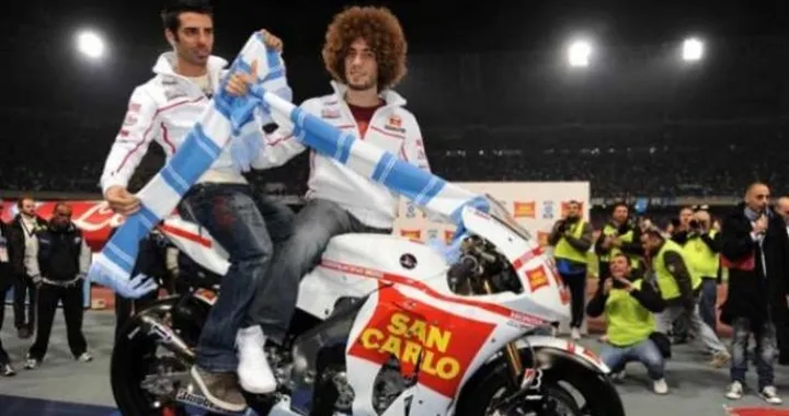 MotoGP: Melandri e Simoncelli portano bene al Napoli. Speriamo che il Napoli ricambi...