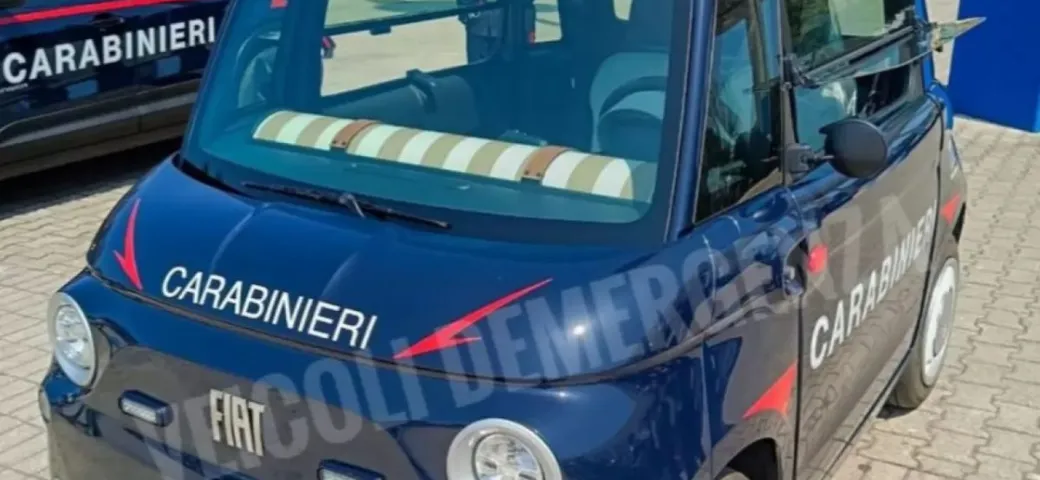 È tutto vero, la Fiat Topolino dei Carabinieri è realtà