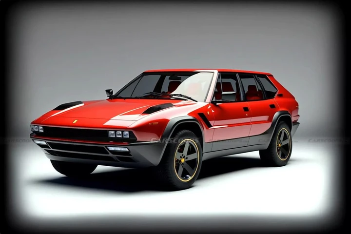 Come sarebbe stata la Ferrari Purosangue ai tempi della 308