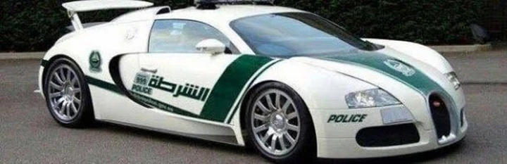 La Polizia di Dubai non avrà nessuna Bugatti Veyron: l'immagine è falsa