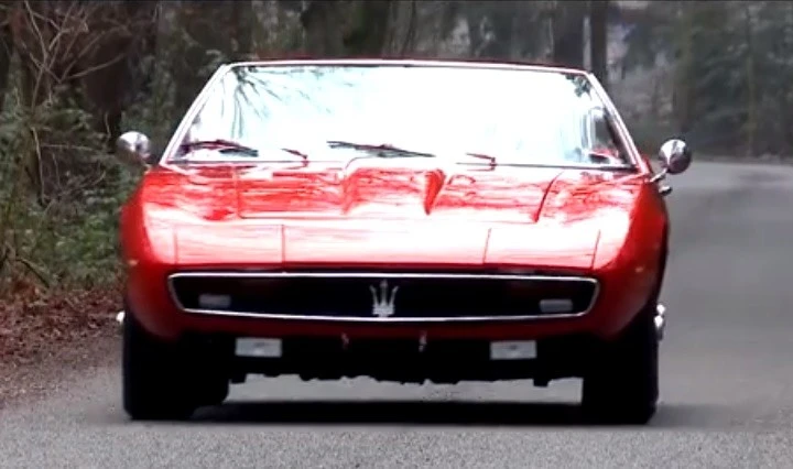 Maserati Ghibli Spyder: auto storica di 50 anni