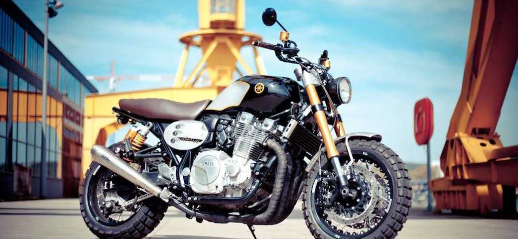 Yamaha XJR1300 Scrambler by L'Atelier 5 & Flash 76