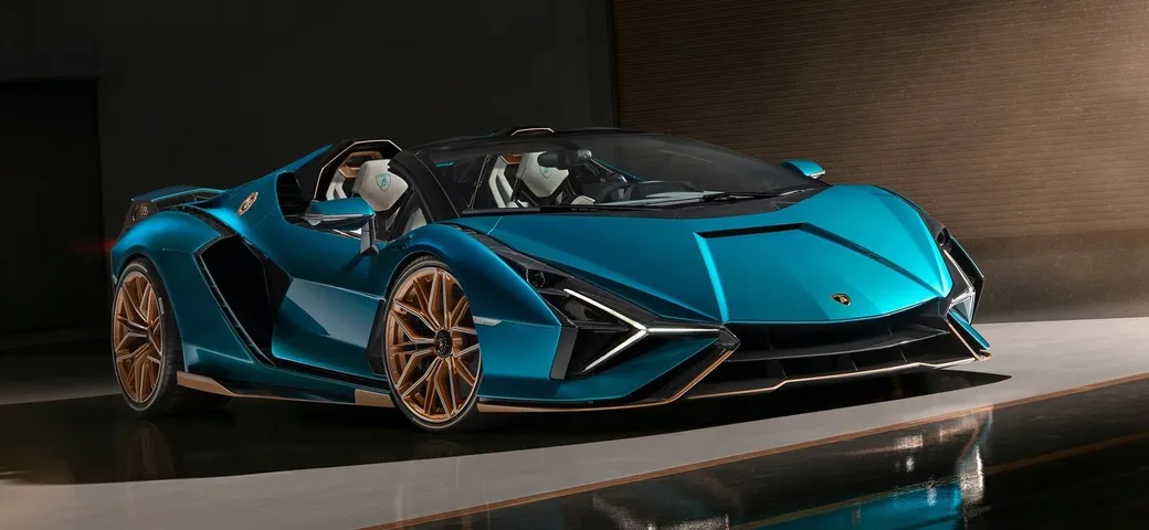Lamborghini Sian Roadster: foto e info della versione scoperta