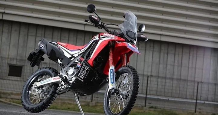Honda CRF250 Rally al Motorcycle Show di Osaka