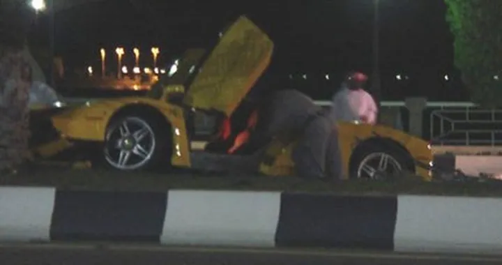 Ferrari Enzo: l'ennesimo incidente