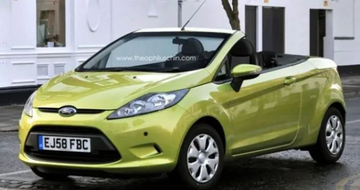 Ford Fiesta: un render per la variante CC