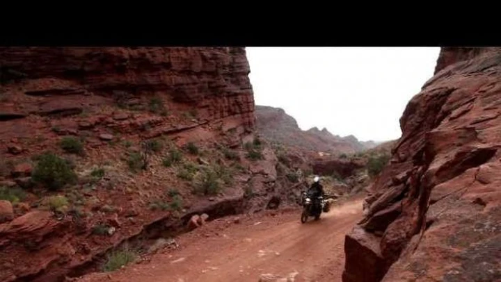 La BMW R 1200 GS attraversa lo Utah /video