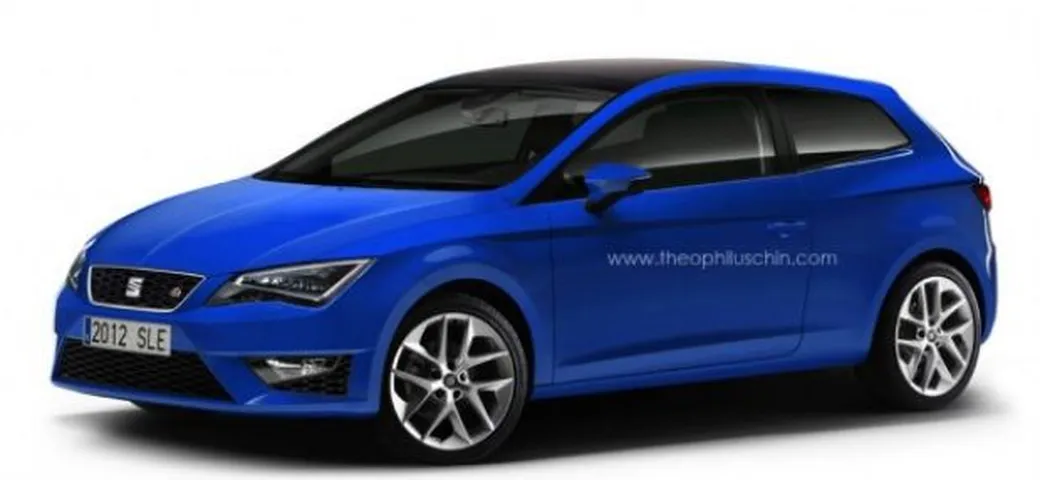 Seat Leon MY 2013: i render della tre porte