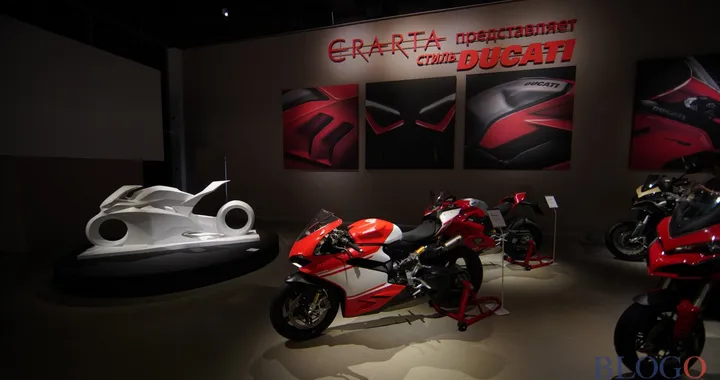 Lo stile Ducati in mostra a San Pietroburgo