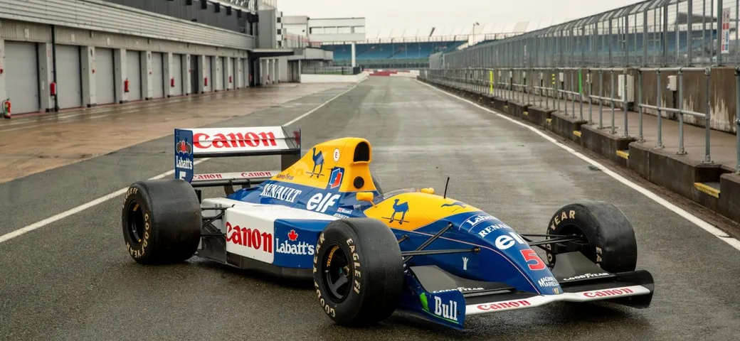 F1: in vendita la Williams FW14 di Nigel Mansell