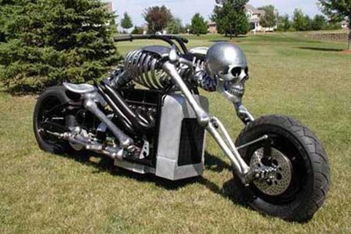 La moto per festeggiare Halloween