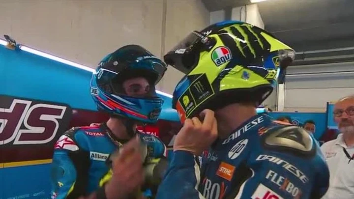 Alex Marquez su Baldassarri: 