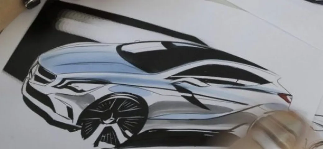 Mercedes Classe A: primo bozzetto della nuova generazione