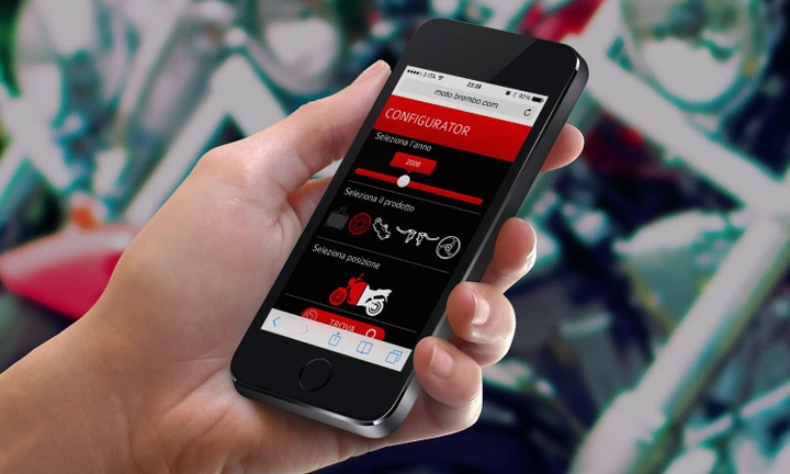 Brembo Motorcycle Brake Configurator