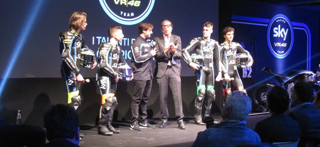 Sky Racing Team VR46: la presentazione di Milano