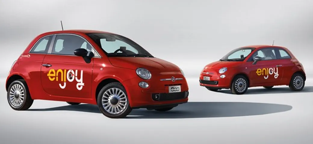 Carsharing: Enjoy a Roma, Bee via da Napoli