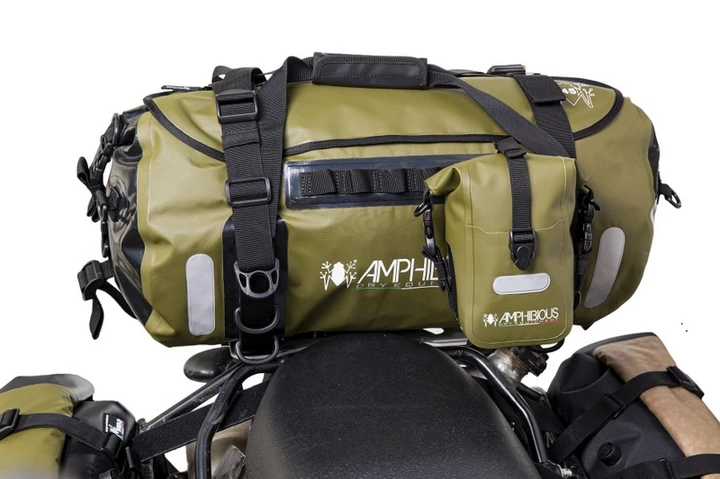 Amphibious Voyager, borsone da moto per lunghi viaggi