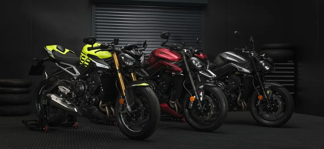 Triumph presenta la gamma Street Triple 2023