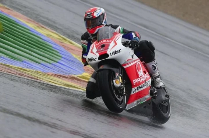 MotoGP Test Valencia 2014: a Danilo Petrucci il Day-2 sul bagnato davanti a Hayden e Rossi [FOTO]