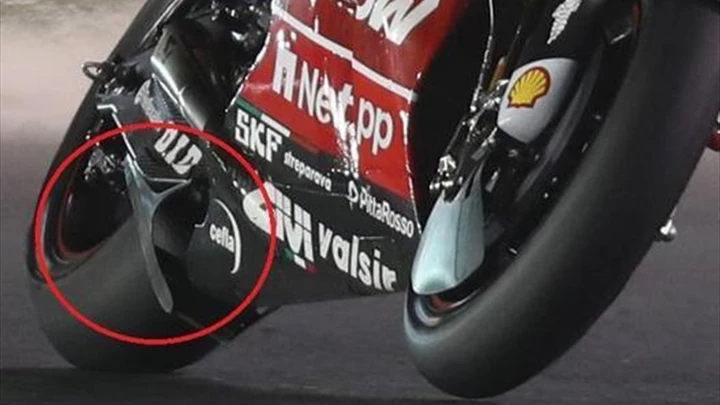 MotoGP: regolare lo spoiler della Ducati