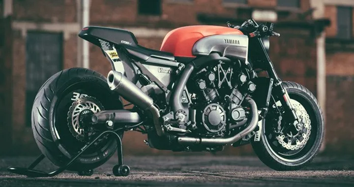 Yamaha VMAX Yart Built "Infrared" by JvB-moto [Foto e Video]