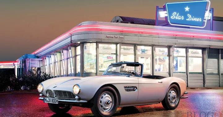 La BMW 507 di Elvis a Pebble Beach