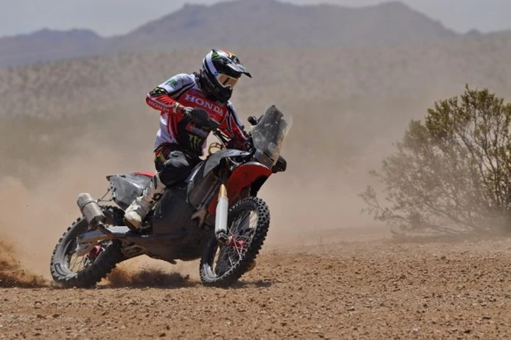 Honda conclude i test della nuova CRF 450 Rally