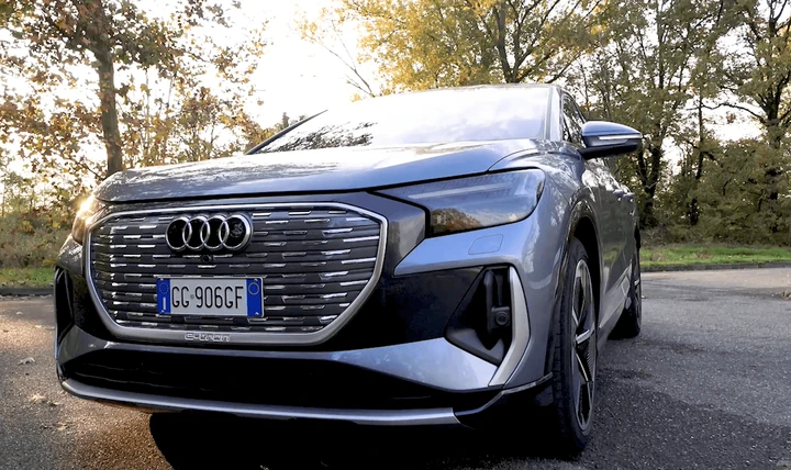 Audi Q4 sportback 50 e-tron S-line quattro: la prova