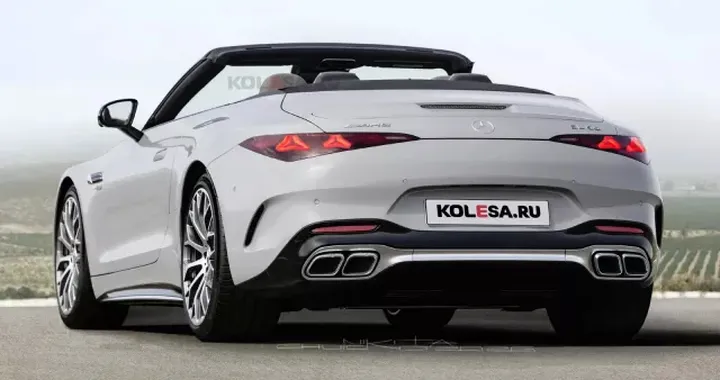 Mercedes-AMG SL, il facelift cambia il frontale: fari a stella e nuovo stile