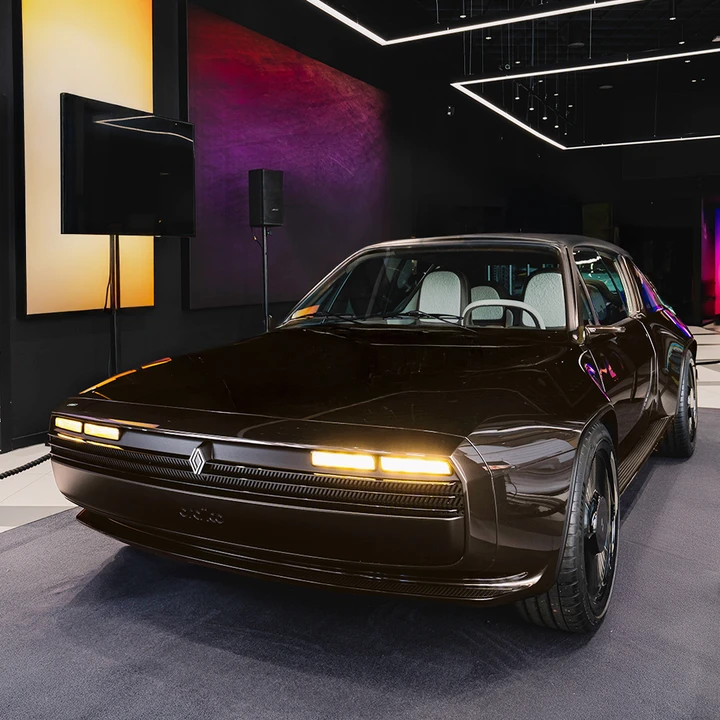 Renault R17 Electric Restomod: neo retrò alla francese