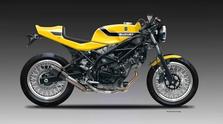 Suzuki SV650 CR e SC 'Yellow Weapons' by Obiboi