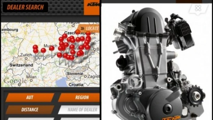 Rubrica App per motociclisti: ecco l'applicazione dedicata alla KTM 690 Duke