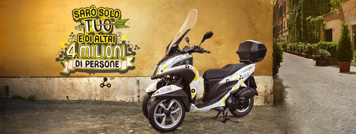 Zig Zag: a Roma lo sharing con 400 scooter
