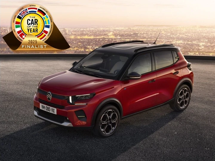 Nuova Citroën C3 tra le finaliste del Car of the Year 2025