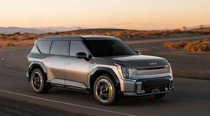 Kia EV9 GT: potenza elettrica da 508 CV al Salone di Los Angeles