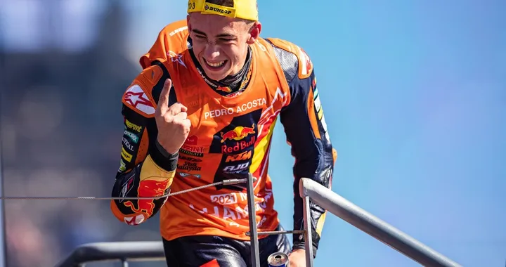 Pedro Acosta Campione del Mondo Moto3 2021