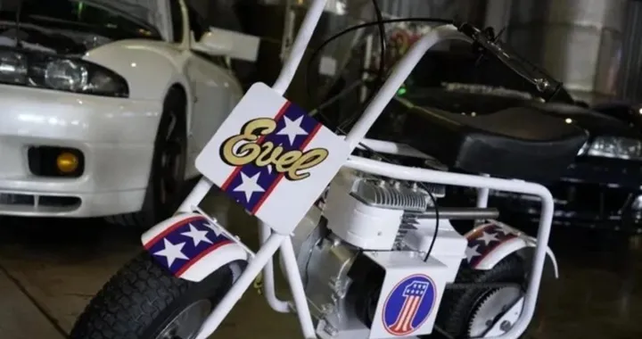 La minimoto Ruttman ispirata a Evel Knievel va all'asta: è un pezzo di storia
