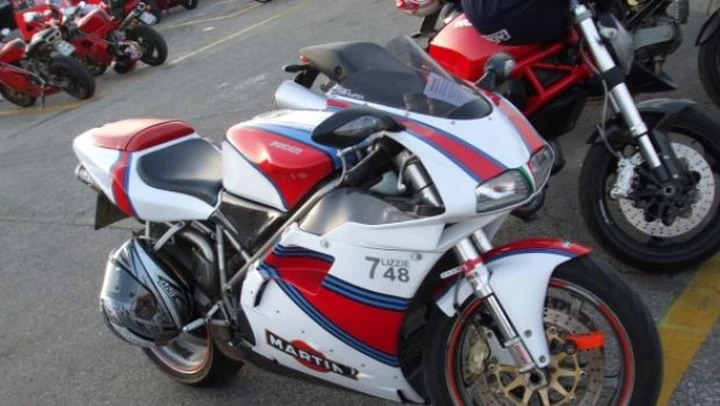 Foto del giorno: Ducati 748 Martini Racing