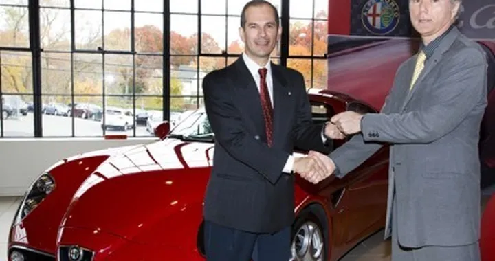 A James Glickenhaus la prima Alfa 8C Competizione degli Stati Uniti