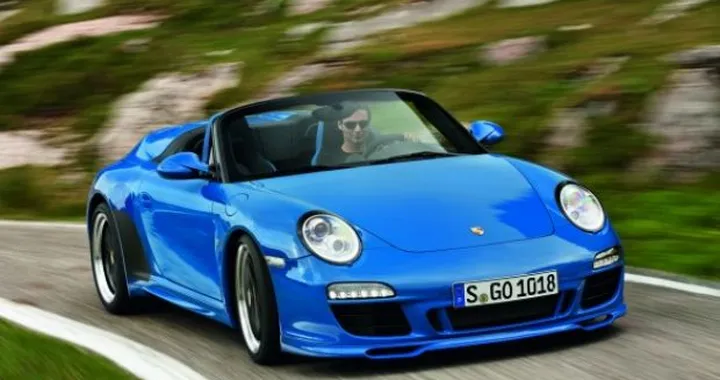 Porsche 911 Speedster: Salone di Parigi 2010