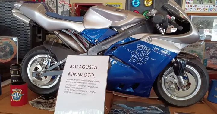 MV Agusta F4 SP01 Replica: la rara minimoto firmata Tamburini