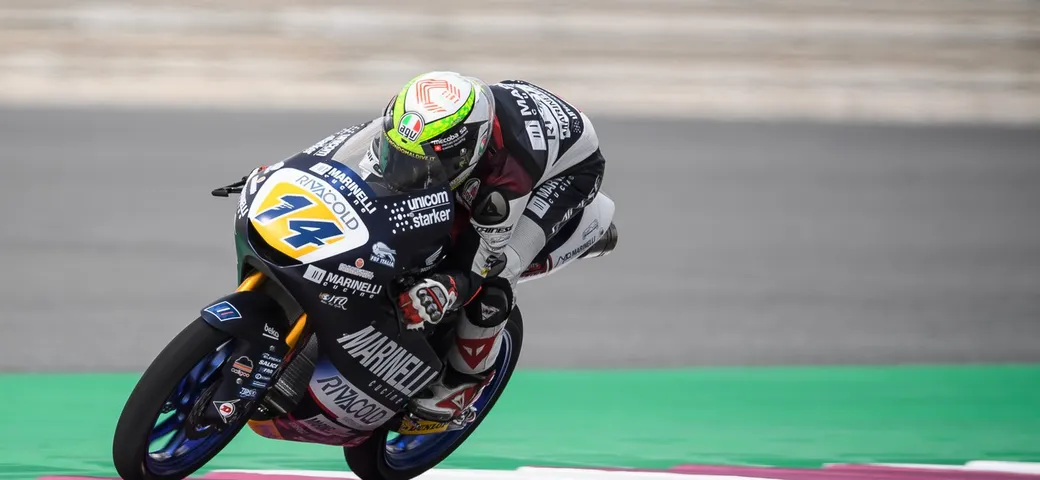 Moto3, Argentina: prima pole-show di Arbolino. 2° Bezzecchi. Sei italiani nella top ten