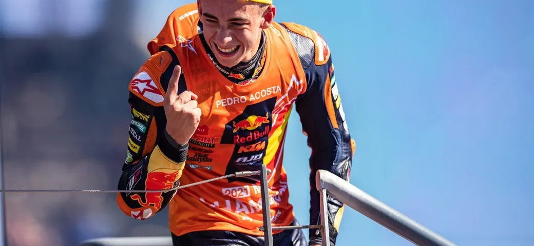 Pedro Acosta Campione del Mondo Moto3 2021
